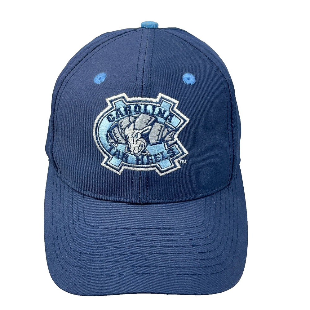 Vintage North Carolina Tar Heels Hat Snapback Cap UNC 90s Y2K Logo 7 Faded CC14